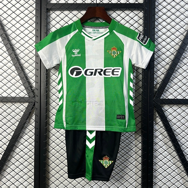 2025/26 Real Betis Home Kids Kit