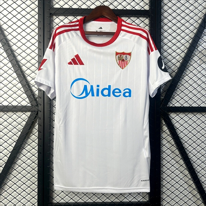 2025/26 Sevilla Fc Home Jersey