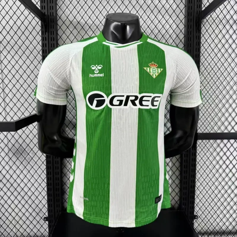 2025/26 Real Betis Home Jersey Player Version
