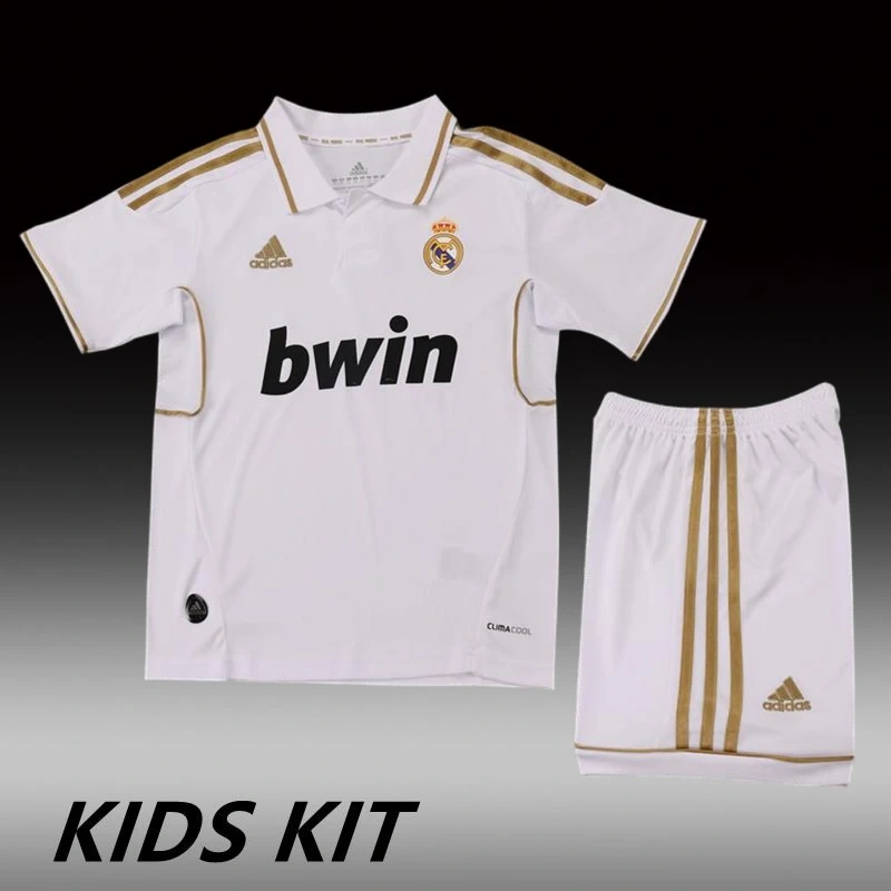 2011/12 Real Madrid Home Kids Kit