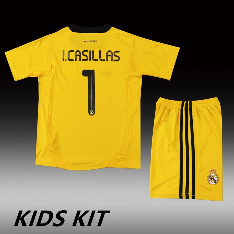 2011/12 Real Madrid Yellow Goalkeeper Kids Kit