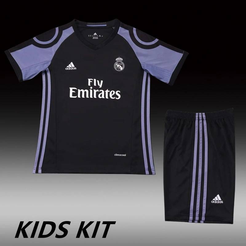 2016/17 Real Madrid Third Away Kids Kit