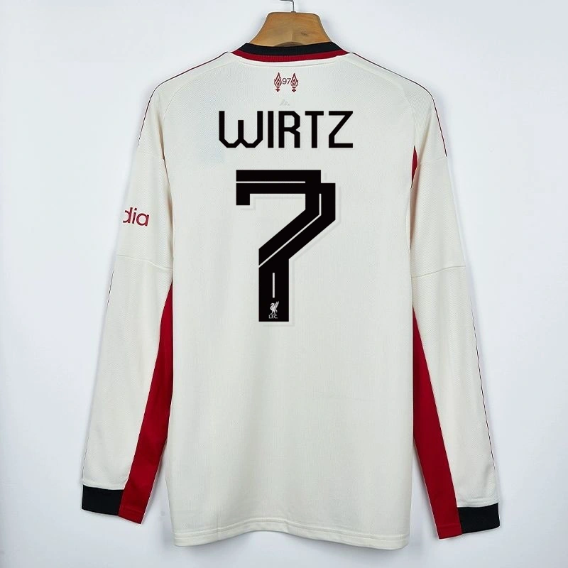 2025/26 Liverpool Away Long Sleeved Jersey