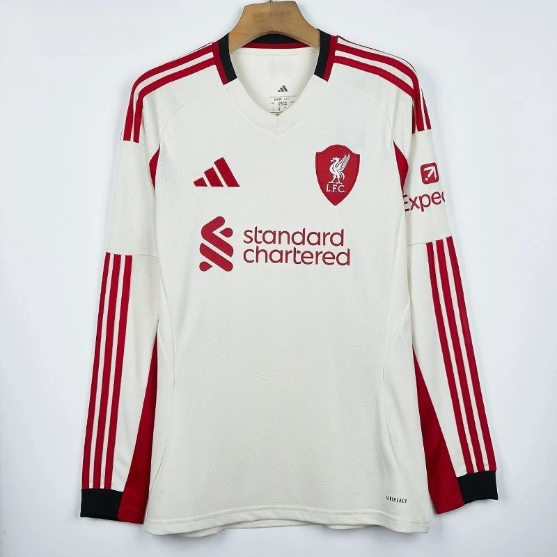 2025/26 Liverpool Away Long Sleeved Jersey