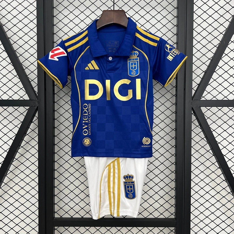2025/26 Real Oviedo Home Kids Kit