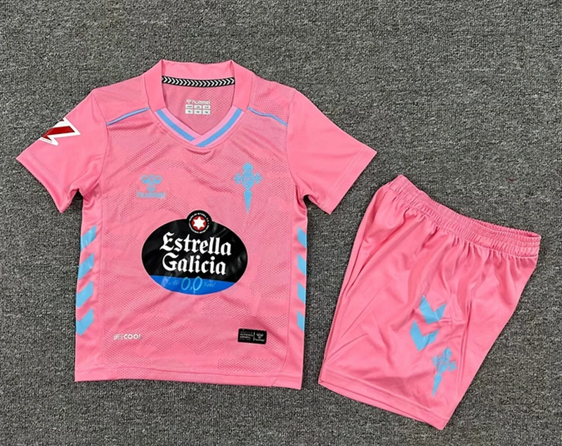 2025/26 Celta De Vigo Third Away Kids Kit