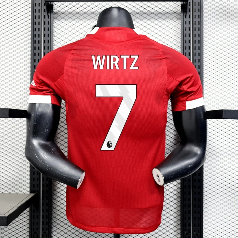 2025/26 Liverpool Home Jersey Player Version