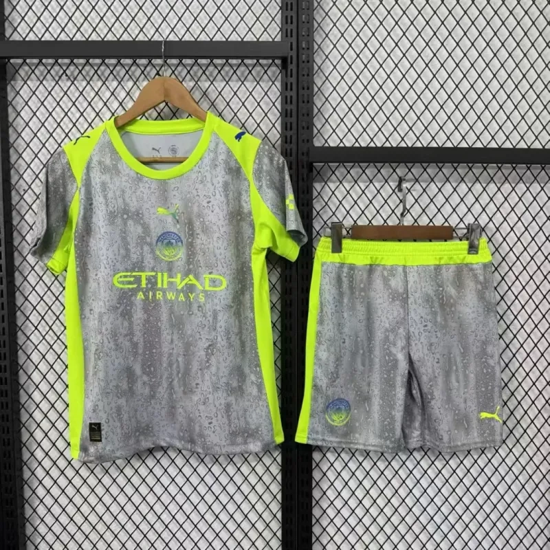 2025/26 Manchester City Third Away Men And Kids Kit