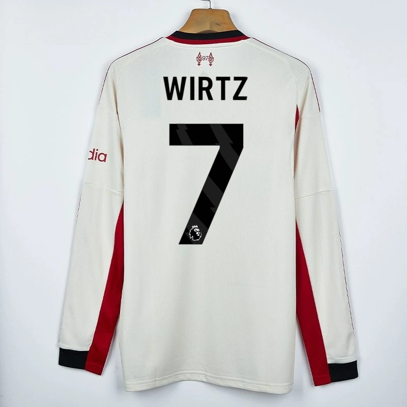 2025/26 Liverpool Away Long Sleeved Jersey