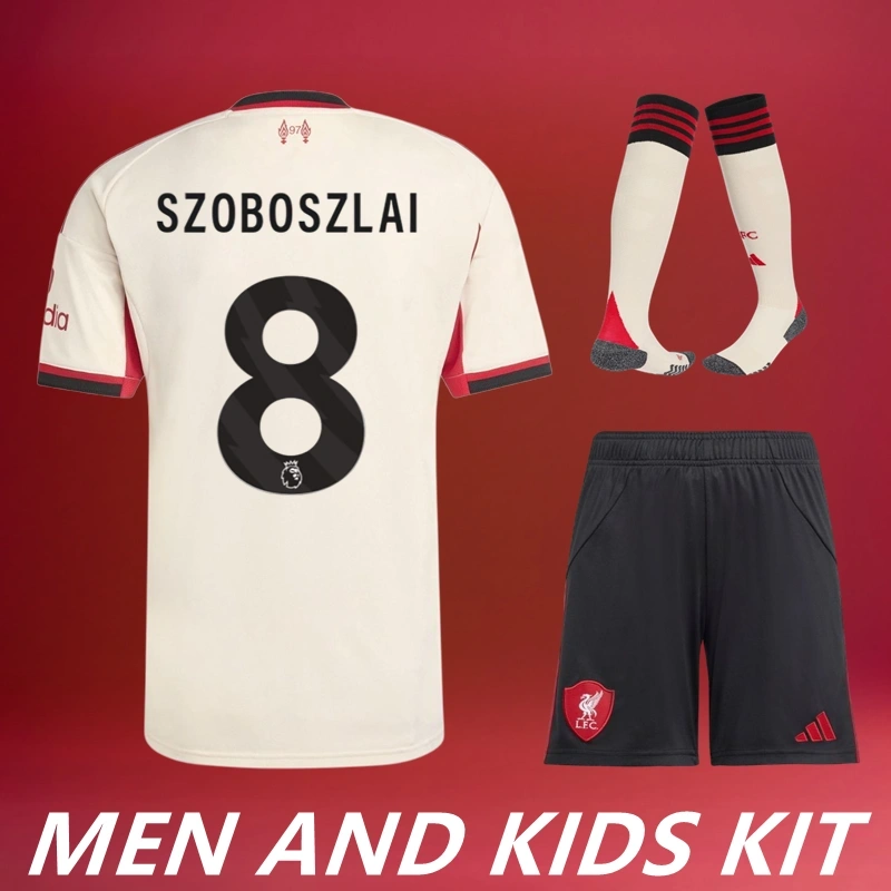 2025/26 Liverpool Away Men And Kids Kit