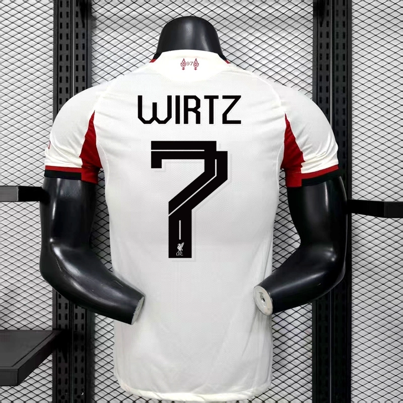 2025/26 Liverpool Away Jersey Player Version