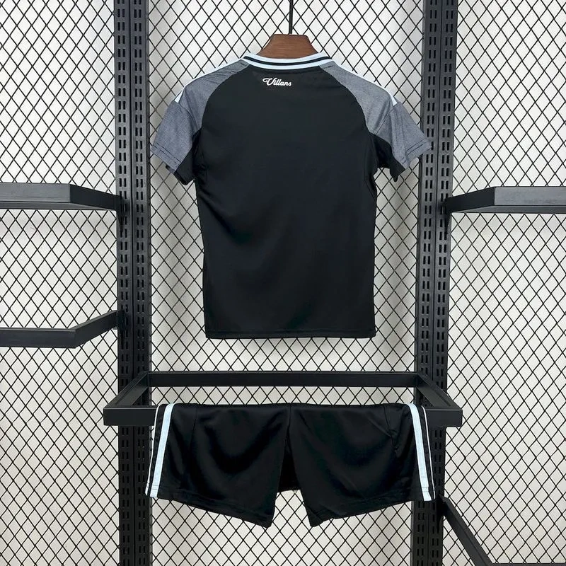 2025/26 Aston Villa Away Kids Kit
