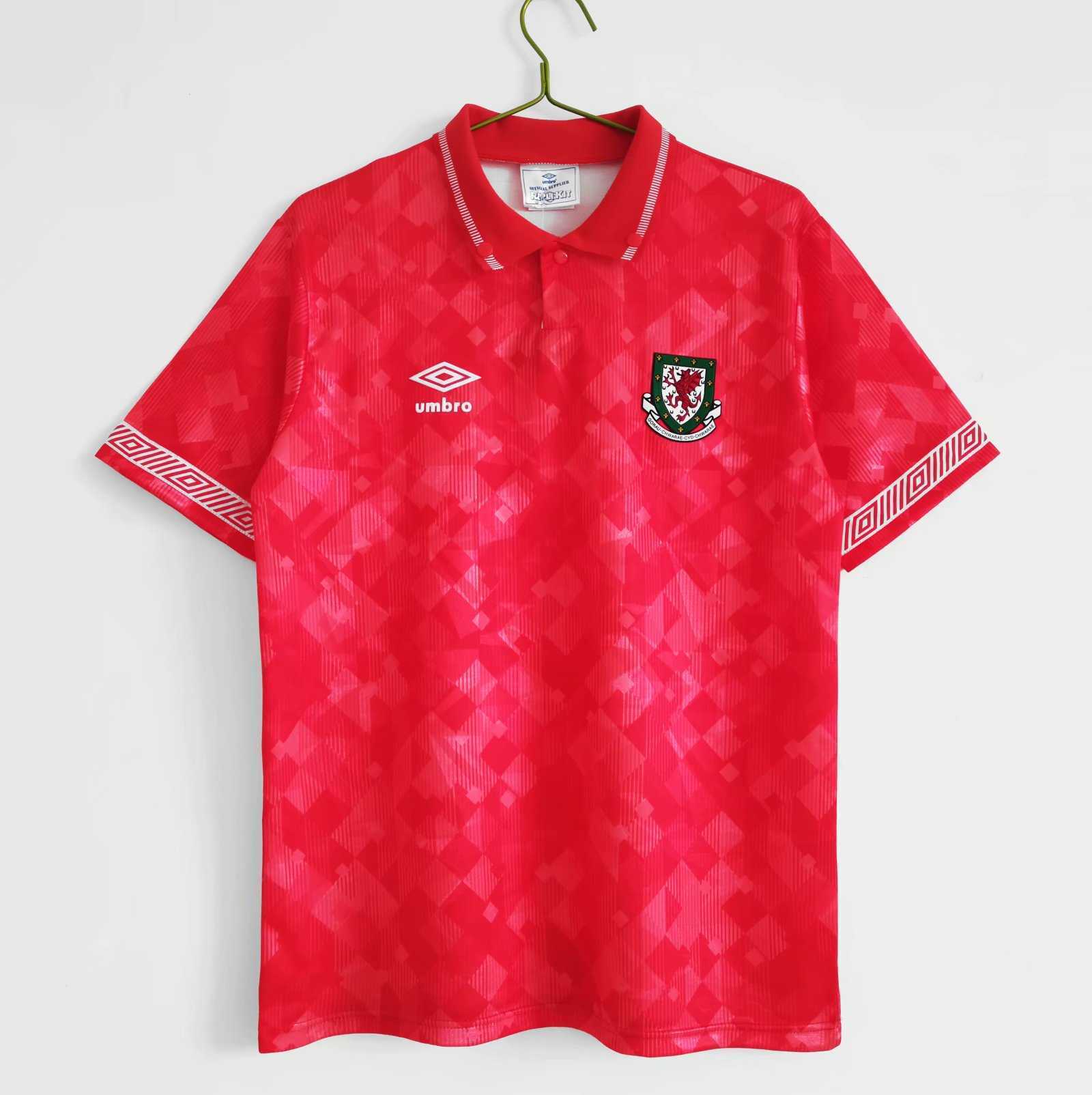 1990/92 Wales Home Jersey