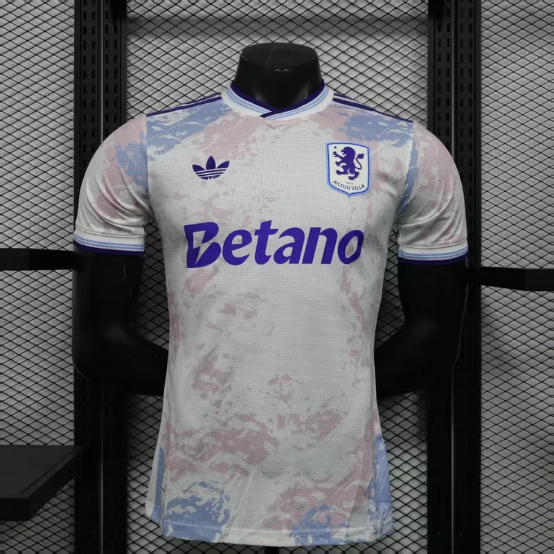 2025/26 Aston Villa Third Away Jersey Player Version