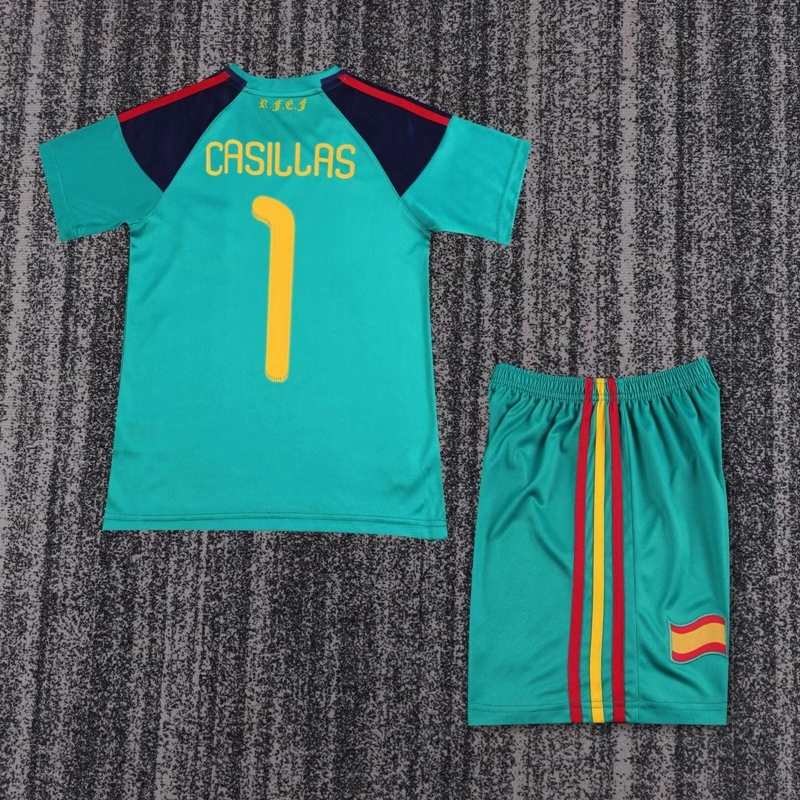 2010 Spain Goalkeeper Kids Kit