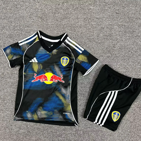 25/26 Leeds United Third Away Kids Kit