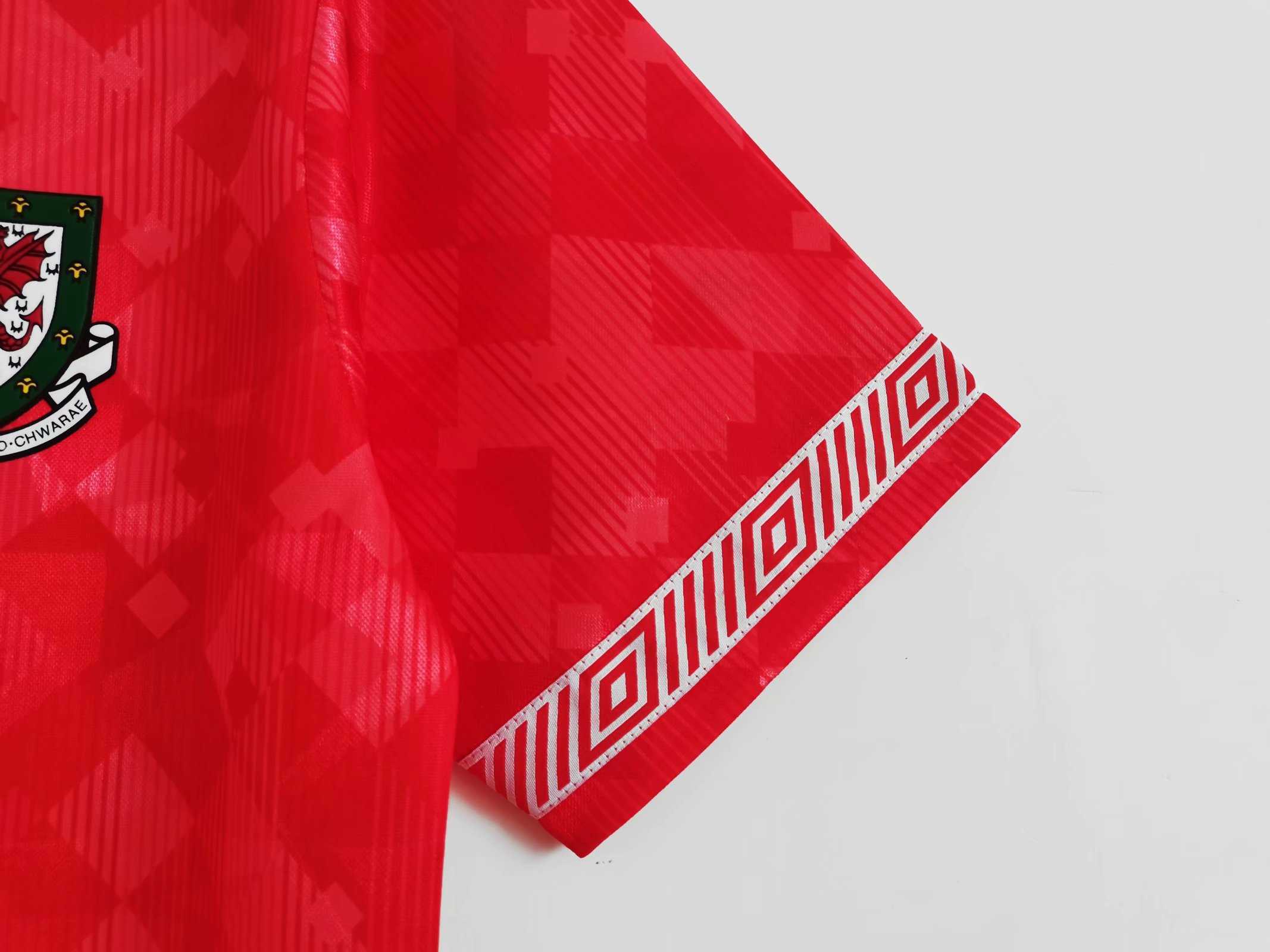 1990/92 Wales Home Jersey