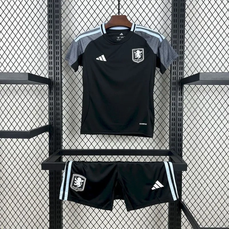 2025/26 Aston Villa Away Kids Kit