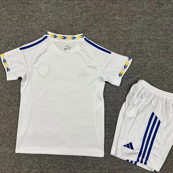 25/26 Leeds United Home Kids Kit