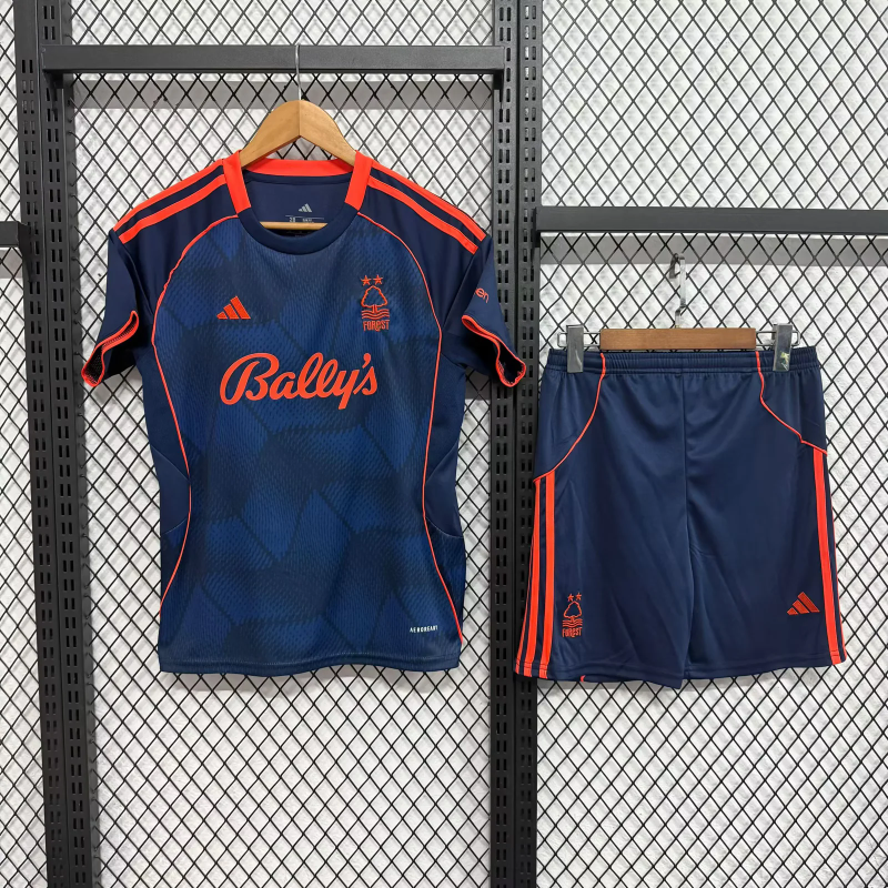 2025/26 Nottingham Forest Third Away Kids Kit
