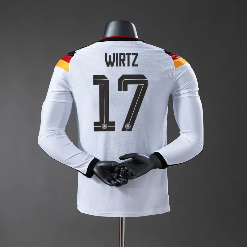 2026 World Cup Germany Home Long Sleeve Jersey Player Version