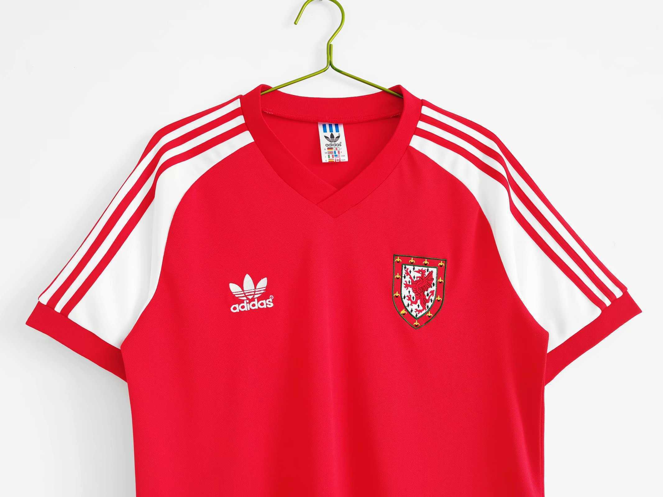 1982 Wales Home Jersey