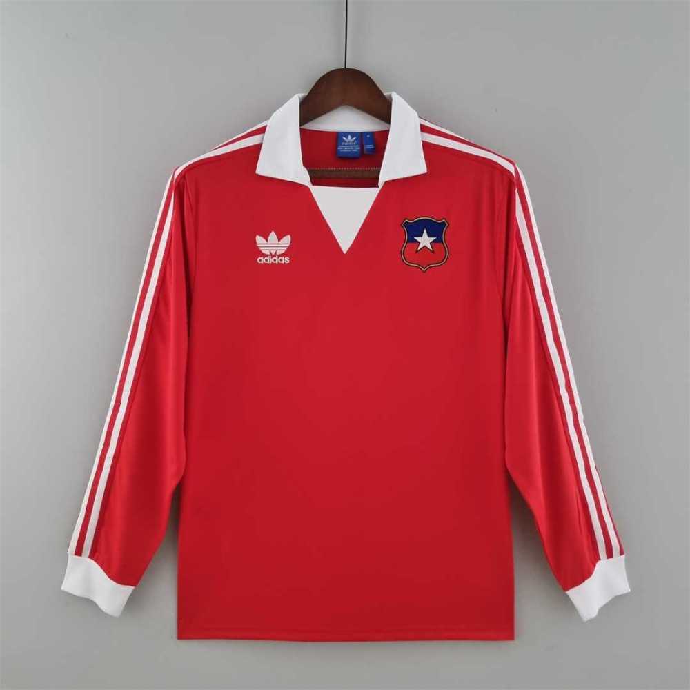 1982 Chile Home Long Sleeve Jersey