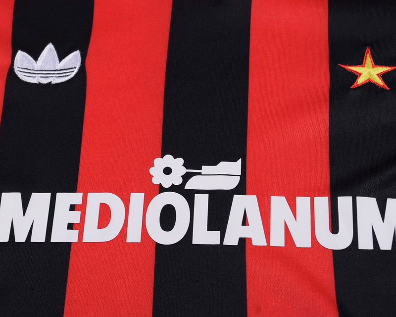 1990/91 Ac Milan Home Kids Kit