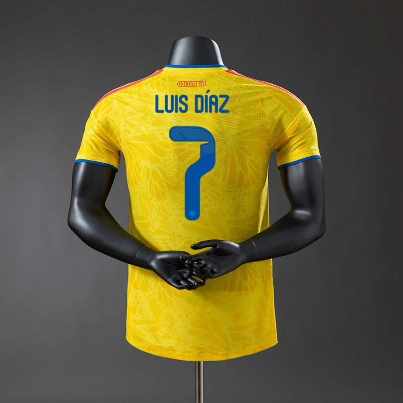 2026 Colombia World Cup Home Jersey Player Version