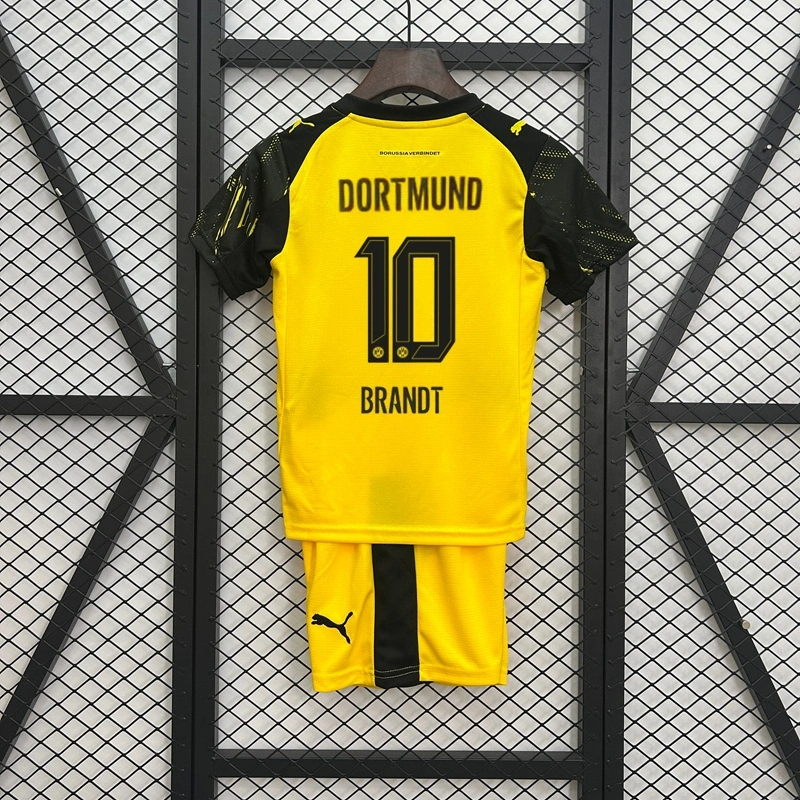 2025/26 Dortmund Home Men And Kids Kit