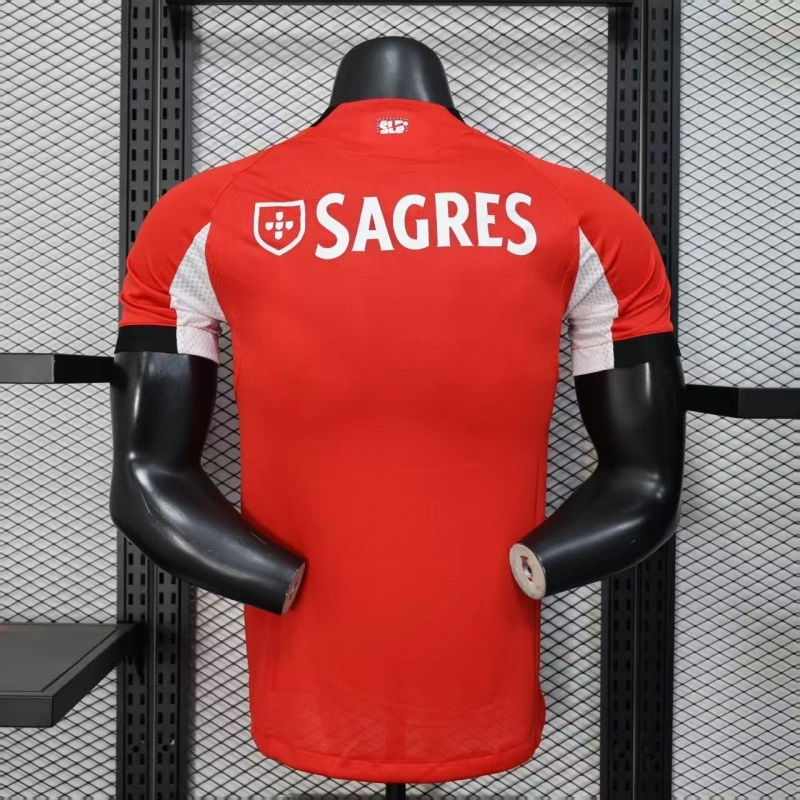 2025/26 Benfica Home Jersey Player Version