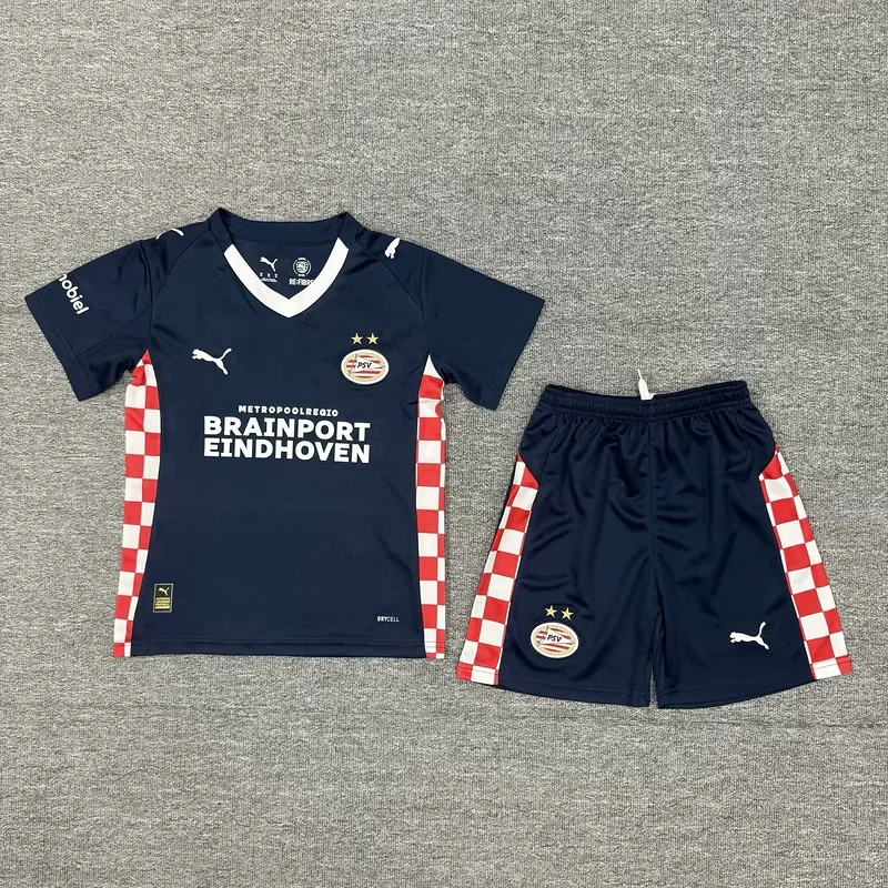 2025/26 Psv Eindhoven Away Kids Kit