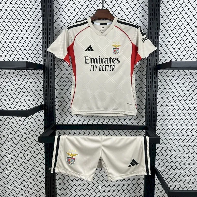 2025/26 Benfica Away Kids Kit