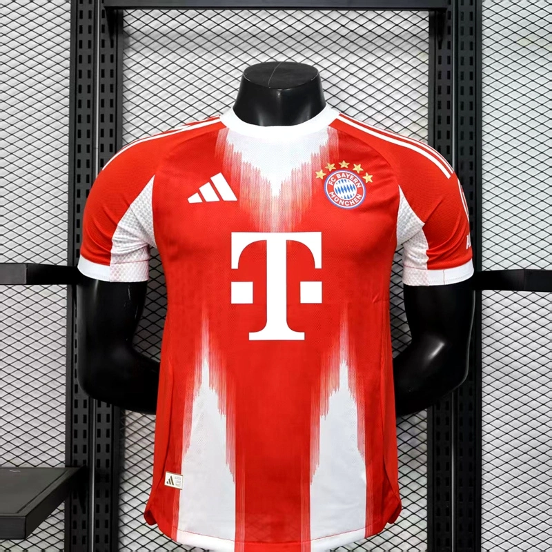 2025/26 Bayern Munich Home Jersey Player Version