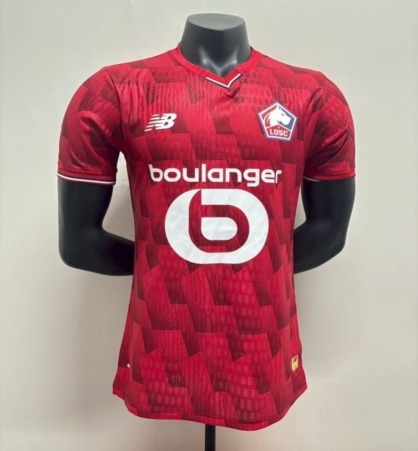 2025/26 Lille Home Jersey Player Version