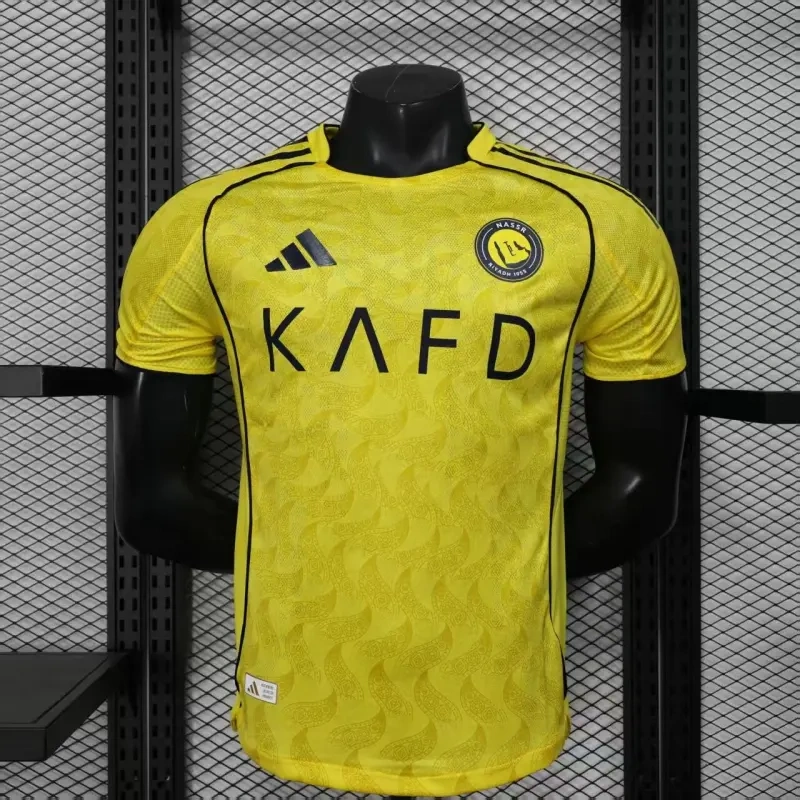 2025/26 Al Nassr Home Jersey Player Version