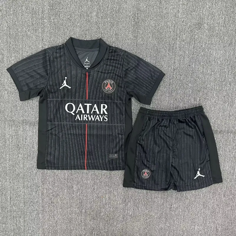 2025/26 Psg Fourth Third Away Men And Kids Kit