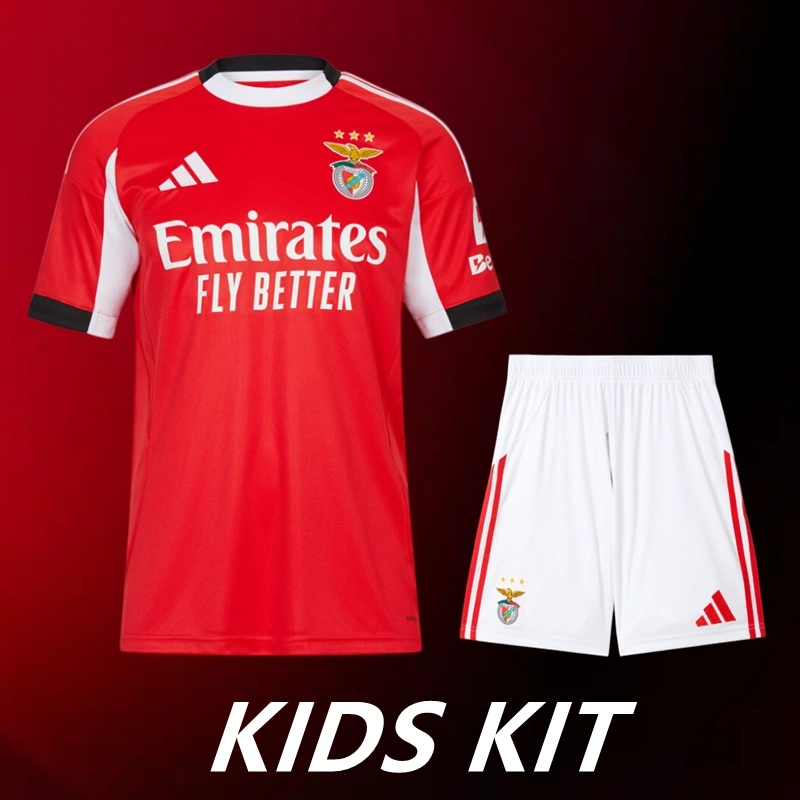 2025/26 Benfica Home Kids Kit