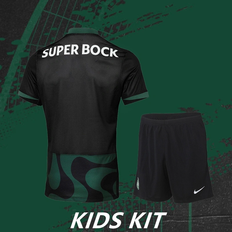 2025/26 Sporting Lisbon Third Away Kids Kit