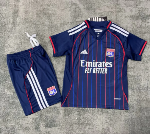2025/26 Lyon Away Kids Kit