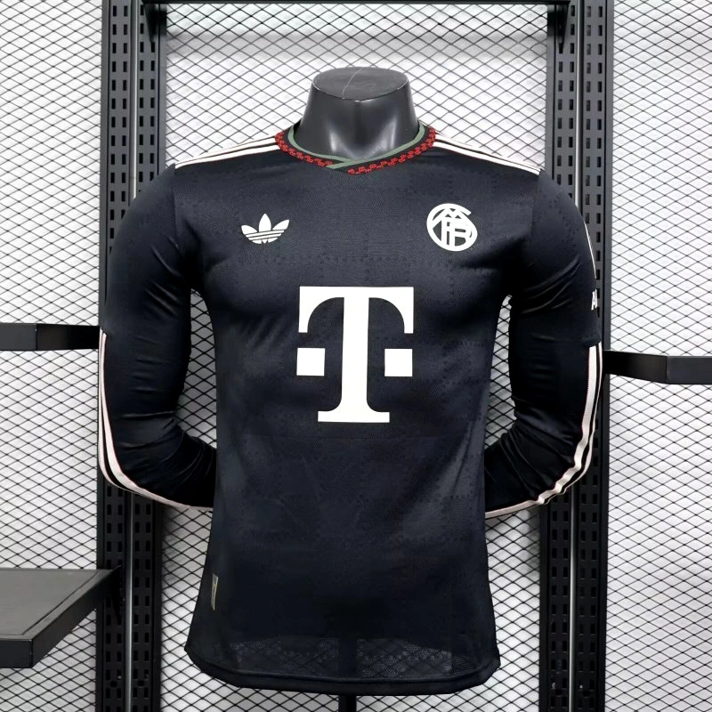 2025/26 Bayern Munich Third Away Jersey Long Sleeve Player Version