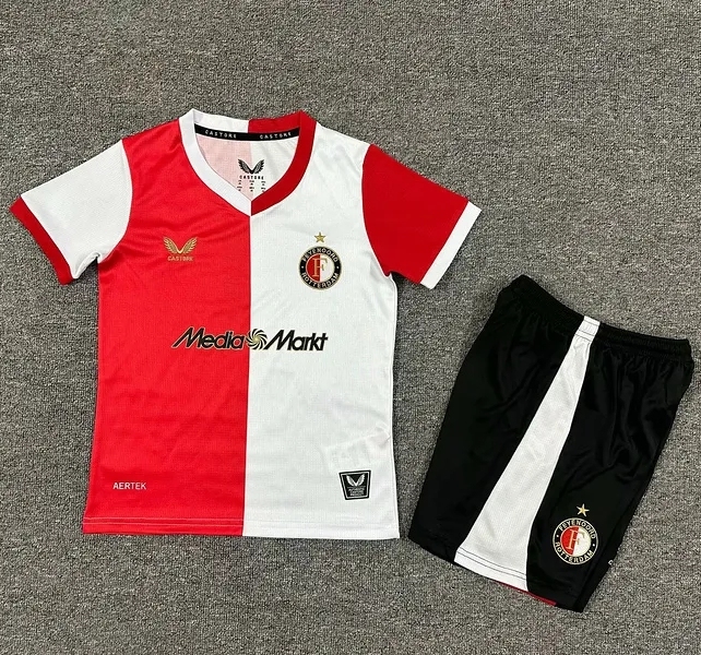 2025/26 Feyenoord Home Kids Kit