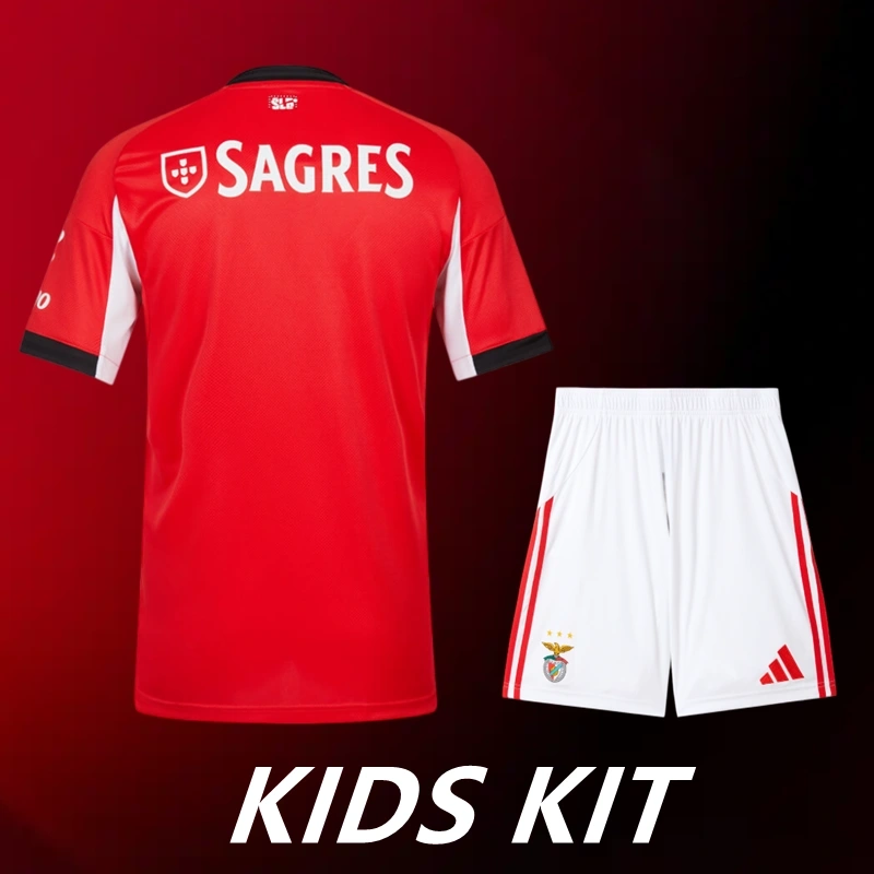 2025/26 Benfica Home Kids Kit