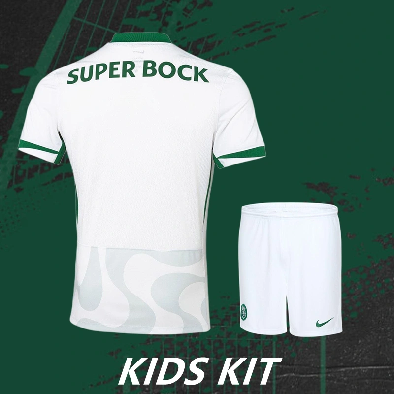 2025/26 Sporting Lisbon Away Kids Kit