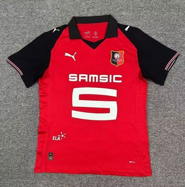 2025/26 Stade Rennais Fc Home Jersey