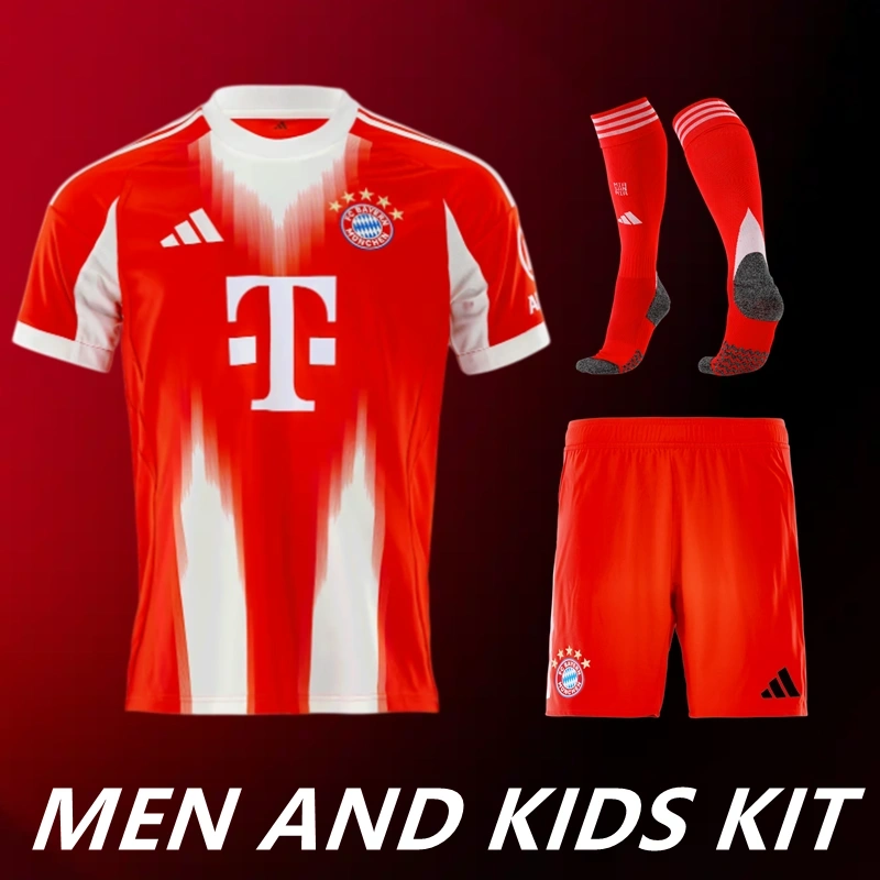 2025/26 Bayern Munich Home Men And Kids Kit