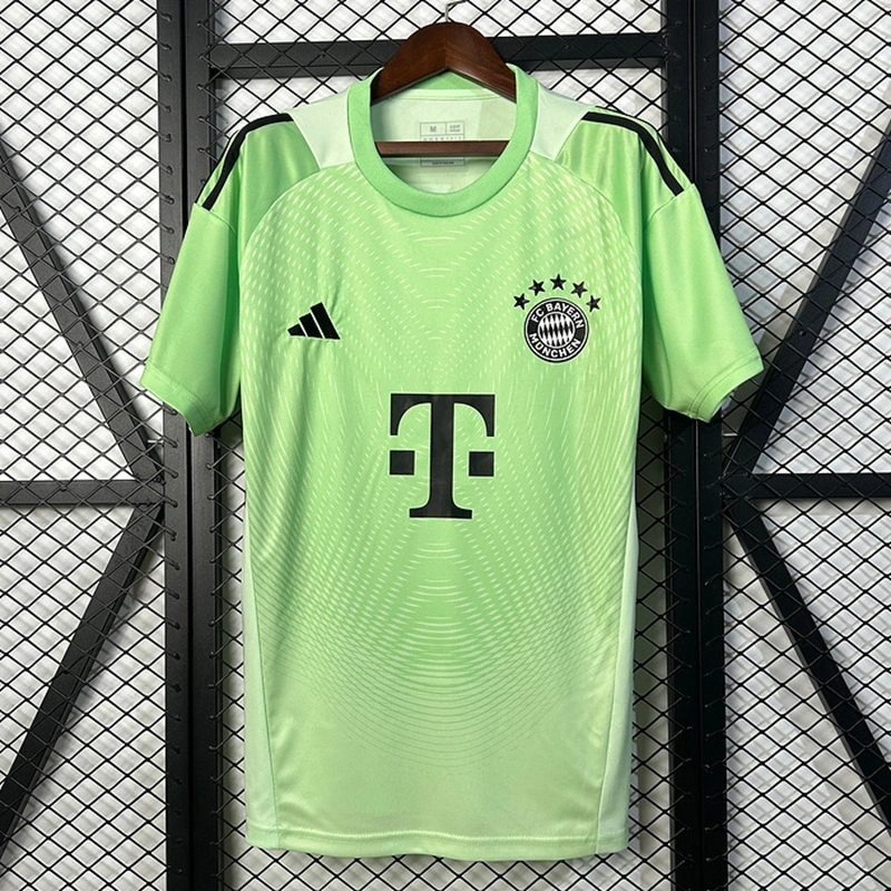 2025/26 Bayern Munich Green Goalkeeper Jersey