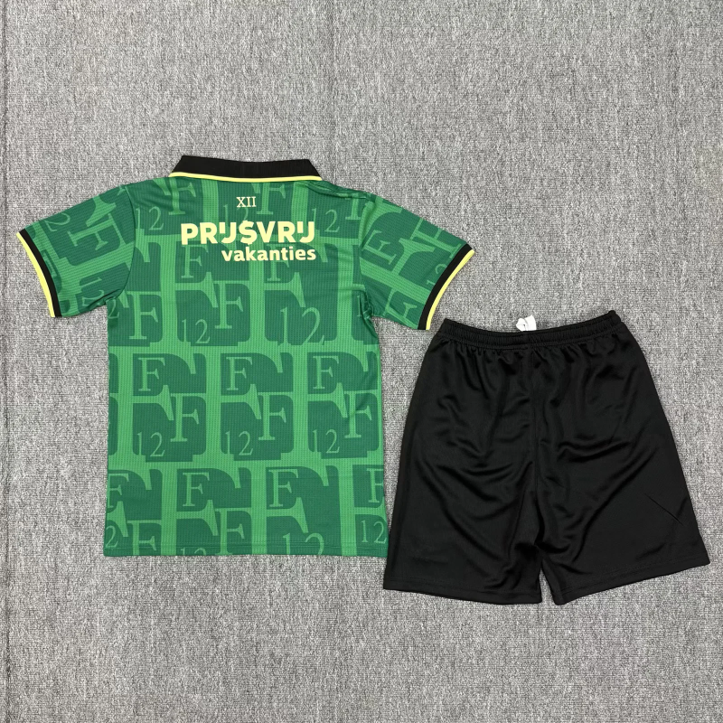 2025/26 Feyenoord Fourth Away Kids Kit