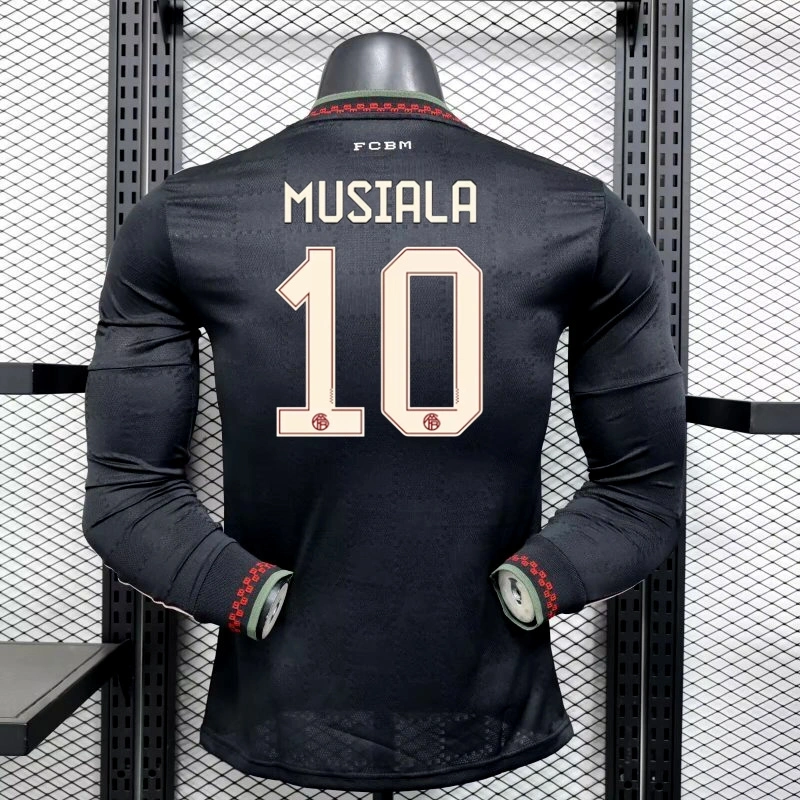 2025/26 Bayern Munich Third Away Jersey Long Sleeve Player Version