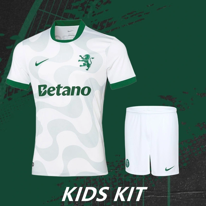 2025/26 Sporting Lisbon Away Kids Kit